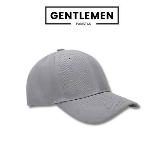 Grey Plain Caps